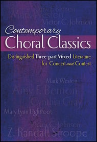 Contemporary Choral Classics Three-Part Mixed Singer's Edition cover Thumbnail